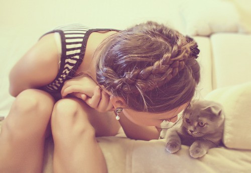 braided head with kitty