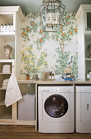 laundry room wallpaper. laundry room that anyone