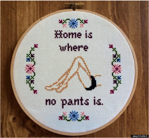 Home Is Where No Pants Is