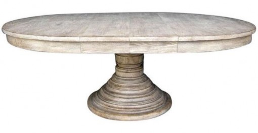 Oak Pedestal Table via Dos Gallos | Covet Living
