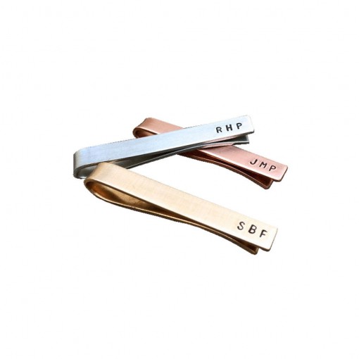 Hand stamped tie bar | Covet Living