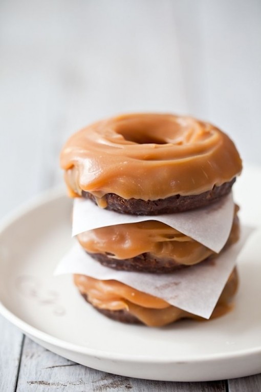 Salted Caramel Donuts