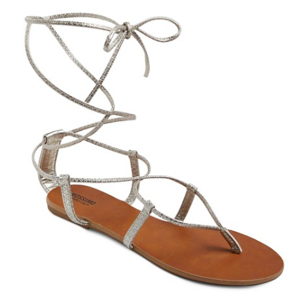 Mabel Gladiator Sandals in gold | Target Tuesdays | Covet Living