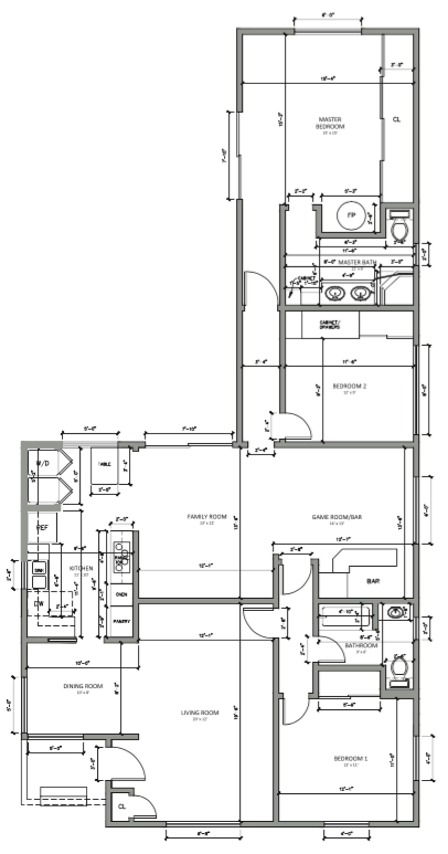BEFORE Floor Plan | Casa Covet Living