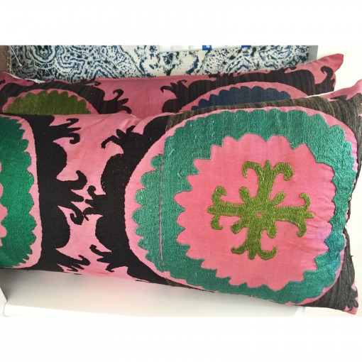 Vintage Suzani Pillows, Hollywood at Home | Covet Living