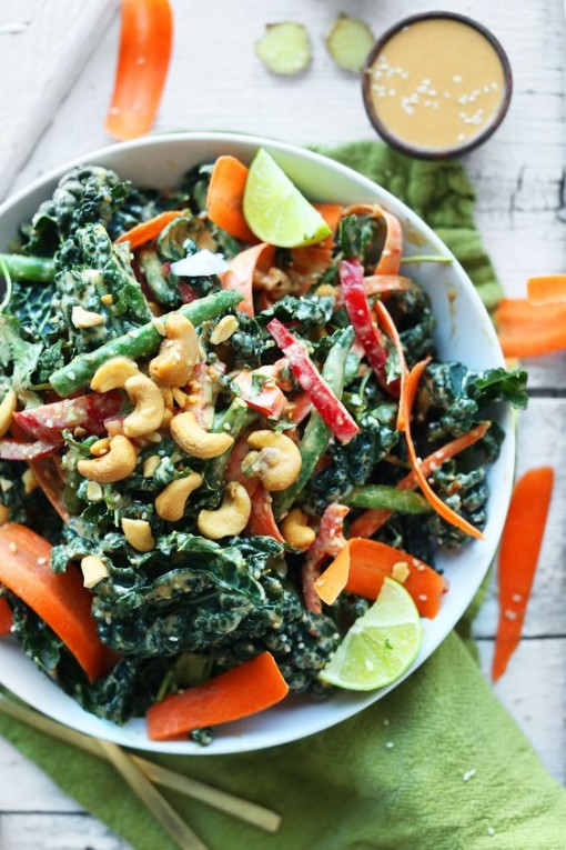 Gingery Thai Kale Salad | Covet Living